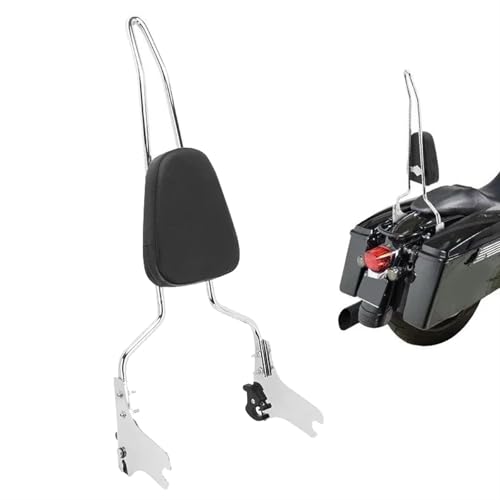 Sissy bar de sécurité contre le glissement du passager FLHR 1997-2008