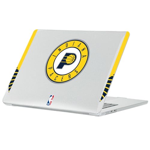Coque MacBook Air 13.6 Indiana Pacers marine pailletée pour modèles A2681 A3113