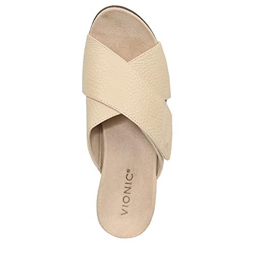 Vionic Leticia Women's Wedge Comfort Sandal Semolina - 6 Medium3