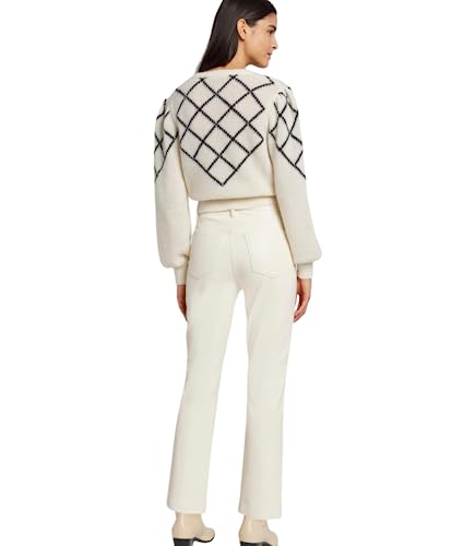 7 For All Mankind Womens High-Waisted Slim Kick Flare Jeans3