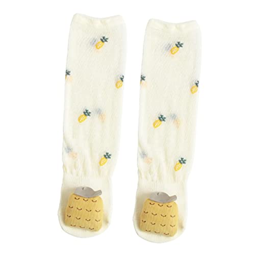 BESPORTBLE Comfortable Socks for Babies Breathable Cotton Socks Adorable Cartoon for Toddlers 0-6 Months