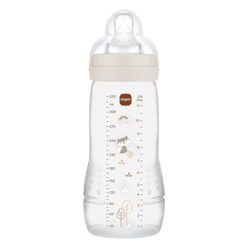 MAM Easy Active 6 Monate und älter, Farbe Sand (330 ml), mit...
