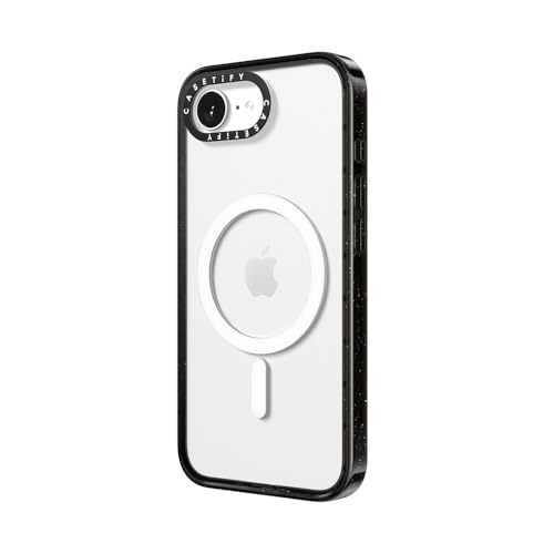 CASETiFY インパクト MagSafe対応 iPhone 16e ケース [スリム/2.5mからの落下試験をクリア/ワイヤレス充電およびMagSafe対応] - ブラック
