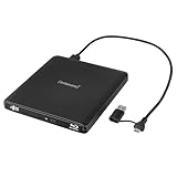 Intenso Unità esterna Blu-ray EOD 500BD Slim, USB 3.2, per laptop, desktop, iMac, MacBook,...