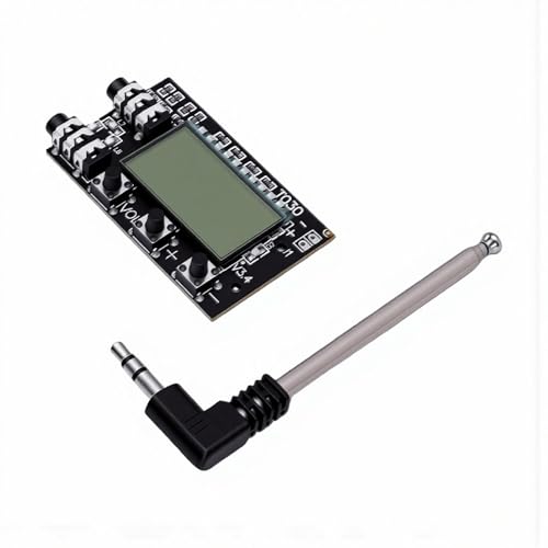 Módulo transmisor estéreo FM 76-108 MHz MCU PLL con antena para transmisión de audio estable 3