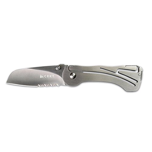 CRKT NIRK Novo Folding Pocket Knife, Serrated Edge 5175
