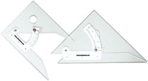 Professional Adjustable Set Square 8" inch 200mm 20cm Drawing Drafting Triangle