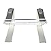 Griffin Elevator Laptop Stand - Ergonomic Computer Riser & Laptop Mount Made of Sturdy Brushed Aluminum - Supports Posture & Elevates Workspace with a Minimal Design, Classic Clear (2.5 Oz)