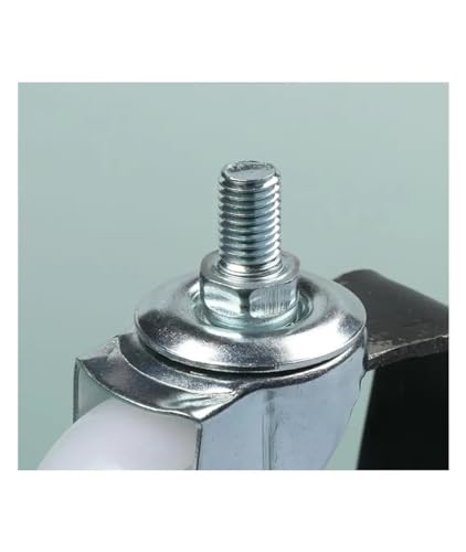 Roulette spéciale galvanisée M10 38mm pour finitions meuble - 7