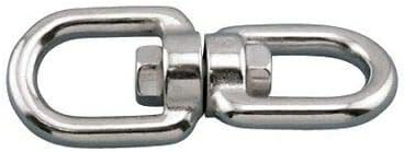 US Stainless Stainless Steel 316 Anchor Swivel Eye and Eye 16mm or 5/8" Marine Grade