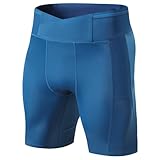 Short fonctionnel pour homme - Short de compression - Respirant - Couche de base - Caleçon...