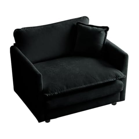 Miscoos Chenille Oversized Accent Chair Cover