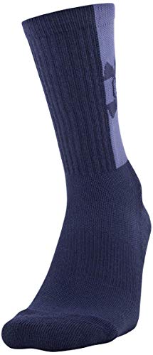 Under Armour Adult Game and Practice Crew Socks, 2-Pairs2
