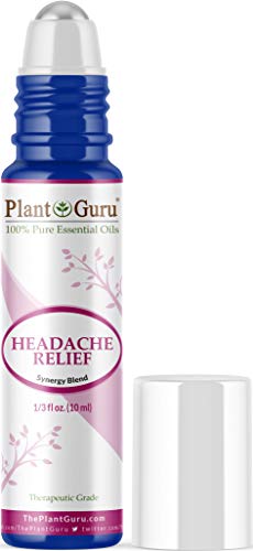 Headache Relief Essential Oil Blend Roll On 10 ml 100% Pure Pre-Diluted Therapeutic