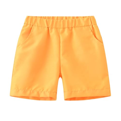 Children's Shorts Boys Sports Leisure Sweatpants Girls Thin Design with Pockets Toddler Casual Versatile Gymnastics