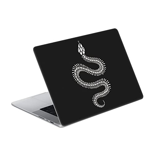 Skin MacBook Pro 14 A2442 design serpent blanc pour nomade digi