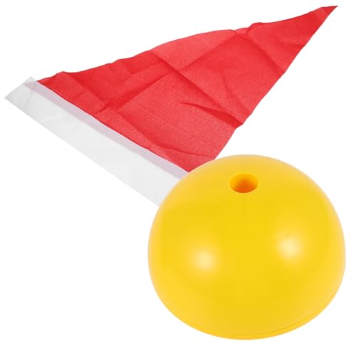 Totority Ccer Training Corner Flagpole Soccer Equipment Training Set Stable Base for Boys and Girls