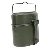 Ciieeo Fiambrera Con Calefacción Automática Caja De Almacenamiento De Aluminio Caja Para Senderismo Contenedor De Alimentos Para Exteriores Color Verde