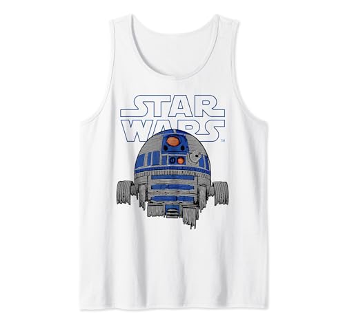 Top Star Wars R2-D2 Sketch Logo léger idéal pour vos festivals d'été