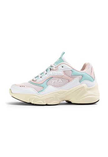 Fila Collene CB Kids - Zapatillas Deportivas para niños, Color Blanco, Talla 31 EU, White Carinaria, 31 EU