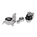 3Pcs Engine Motor and Trans Mount Compatible with Automotive Motorcycle Parts Taurus Flex MKS Sable 3.5L 3.7L 2008 2009 2010 2011 2012