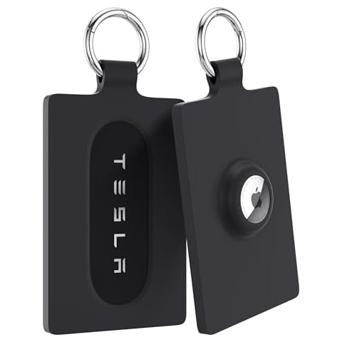 2 Pack Tesla Key Card Holder with AirTag Slot Cover