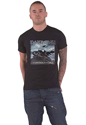 Iron Maiden T Shirt The Writing on The Wall Single Cover Nouveau Officiel Homme Size XL