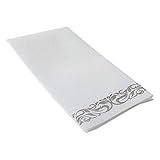 Tamaño práctico y perfecto: mide 40 x 30 cm cuando está desplegado. Tiene un diseño de pliegue de 1/6 para un almacenamiento compacto y una absorción extra.