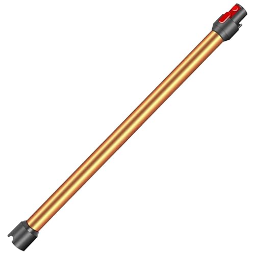 Asta Telescopica Rigida di Ricambio per Dyson V7/V8/V10/V11/V15 -UNIVERSALE- Tubo Aspirapolvere Prolunga Da 73cm + Sgancio Rapido in Lega di Alluminio, Arancione