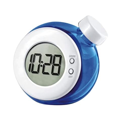 BIUDECO Water-Powered Clock No Battery Required Shelves or Nightstand Water Energy Display Cover