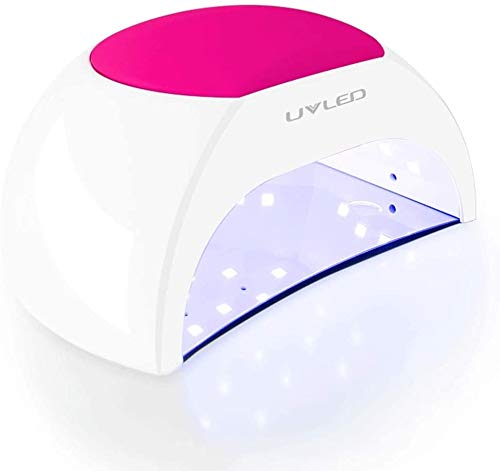 SMSOM 48 W levou a lâmpada de unhas, Easkep com 4 configurações do temporizador de unhas portátil secador cura o candeeiro, 30 grãos da lâmpada com o sensor automático