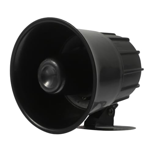SEWACC Portable Outdoor Motion Sensor Alarm Siren Speaker for Truck Accessories