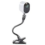 Smatree Flexible Jaw Swivel Clamp Clip Mount Holder for Logitech Webcam C925e C922x C922 C930e C930 C920 C615/GoPro Hero Cameras