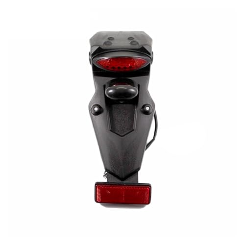 Feu stop moto arrière LED 12V universel avec éclairage de plaque pour dirt bike et enduro