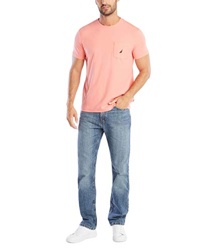 Image of Nautica Men's Classic Fit Pocket T-Shirt | Designed Exclusively for Big & Tall Men
