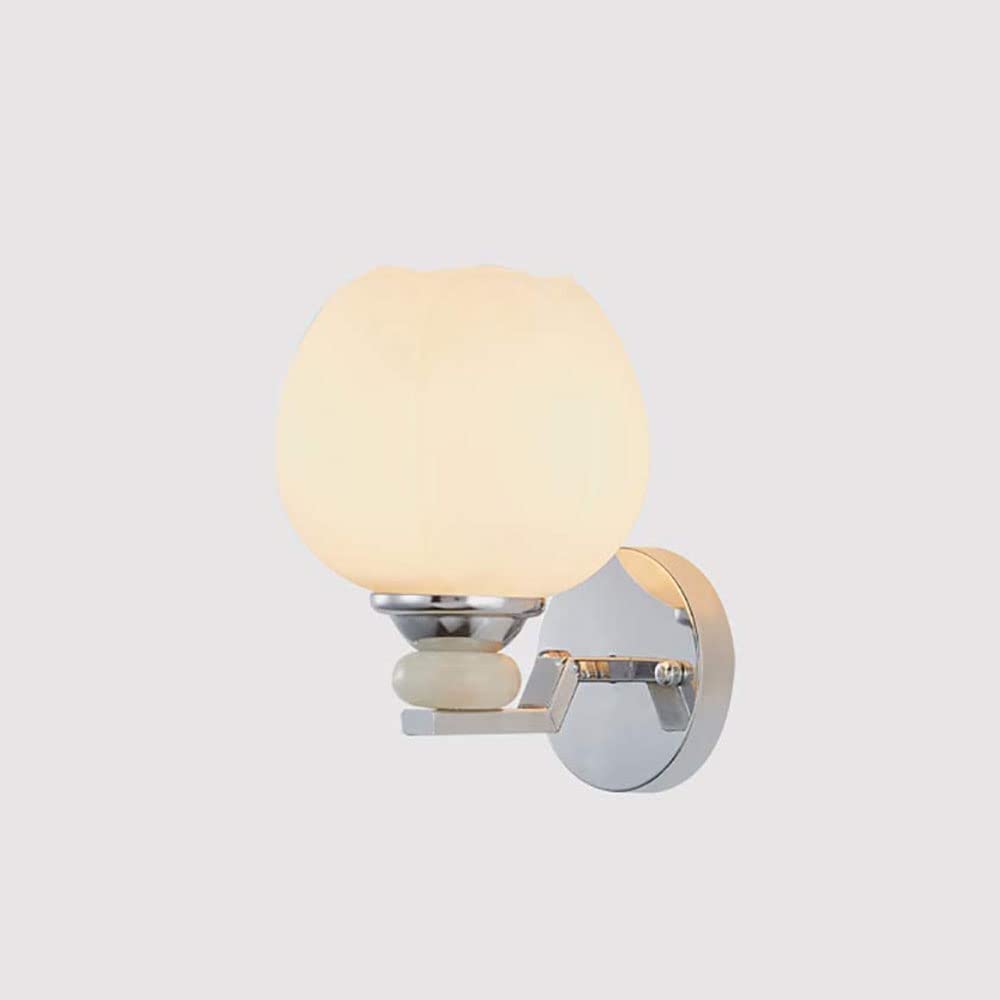 Aplique de pared de vidrio moderno led para decoración en iluminación de sala y dormitorio