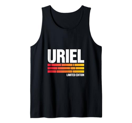 Uriel Edición Limitada Vintage Personalizado Nombre Marido Abuelo Camiseta sin Mangas