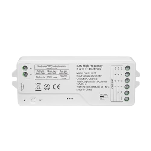 CH31 2.4GHz high Frequency Three-in-one Less Noise Mobile Phone LED Controller LED dimmer(Wm-ch31rfhighfrequency3-in-1ledcontroller)