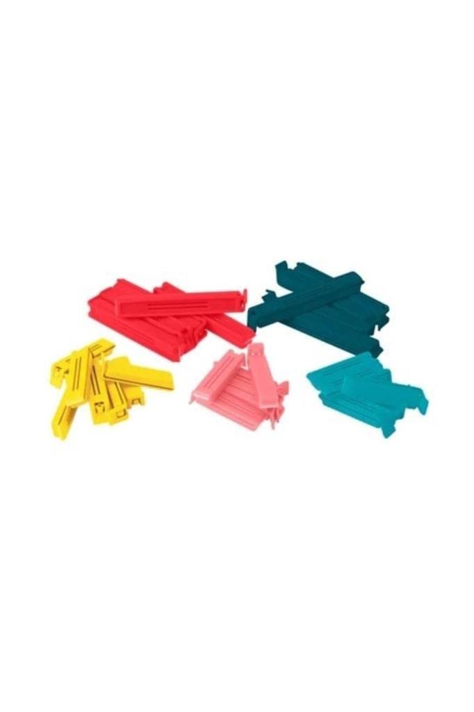 Ikea Bevara Sealing Clip Multicolor, IKEA-Bevara-Clip-Multicolor-1pk