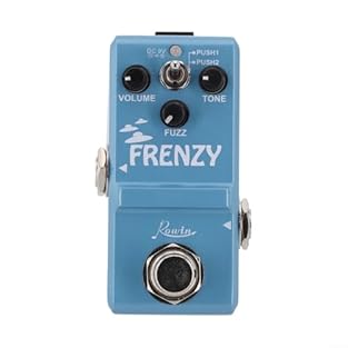CLASSIC FUZZ TONE: Revitalize your sound with this Guitar Pedal delivering vintage warmth and aggressive texture perfect for rock or blues styles on stage FULL METAL SHELL: Built with a robust metal casing this Guitar Pedal resists wear from touring ...