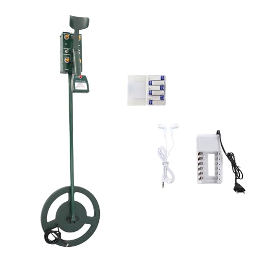 ANKROYU Detector de Metales subterráneo, Recargable, Ajustable al Agua, 334,65 Pulgadas, Profundidad de 8,5 Metros, Ideal para la Playa, Arroyos y Jardines.