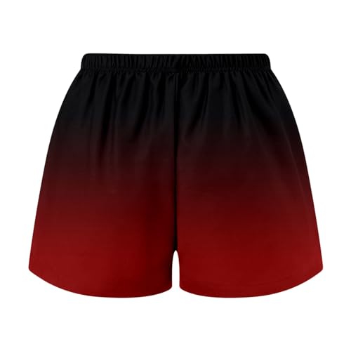 Lainuyoah Shorts femininos cintura alta plus size confortável shorts xadrez micro boxer Y2K pijama m