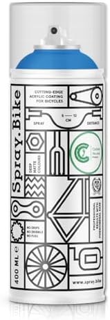 Spray.Bike Spray Paint | Designed Mainly for Bicycles | Multi-Use Acrylic Spray Paint for Metal, Plastic | High Coverage Bike Paint, 400ml, Bomber