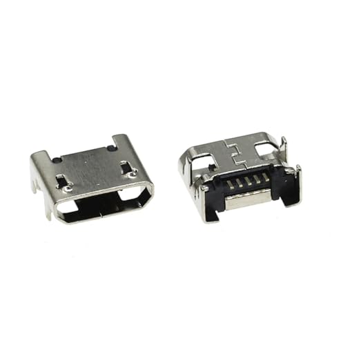 Conector USB 5 pines hembra plano DIP para reparación de móviles pack de 10 unidades 2