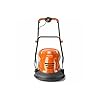 Flymo Hover Vac 250 Electric Hover Collect Lawn Mower - 1400W, 25cm Cutting Width, 15L Grass Box, Ambidextrous Handles, Folds Flat, Orange and Grey