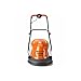 Flymo Hover Vac 250 Electric Hover Collect Lawn Mower - 1400W, 25cm Cutting Width, 15L Grass Box, Ambidextrous Handles, Folds Flat, Orange and Grey