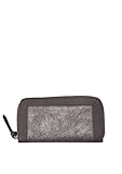 s oliver geldbörse damen schwarz  s.Oliver (Bags Damen Zip Wallet Geldbörse Schwarz (Dark Pewter)