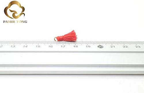 100pcs Mini Cotton Tassels 4/5 inch - Soft Handmade Boho Tassels for Jewelry Making - DIY Earrings, Bracelets, Necklaces,Scrapbooking, Keychains,DIY Craft & Gift Decor (Multi-Color) - Image 4