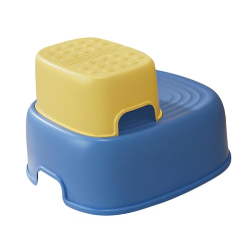 KOMBIUDA Bathroom Step Stool Boys and Girls Step Stool Toilet Stool for Toddlers Portable Stool Non-Slip Footstool for Bathroom