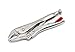 Crescent Curved Jaw Locking Pliers with Wire Cutter - Home DIY & Professional Mechanic Hand Tool for Nuts & Bolts, Cables, Wires - 7